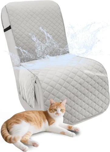 Miniatura 56 de Fundas para sofá modular reclinable, de terciopelo en forma de L, funda de consola central para perros y mascotas, lavable antideslizante, 1 funda