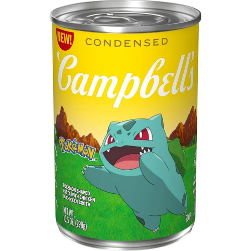 Miniatura 12 de Sopa condensada Campbell’s para niños, pasta Paw Patrol de formas impresionantes con pollo en caldo de pollo, lata de 10.5 onzas (paquete de 12)