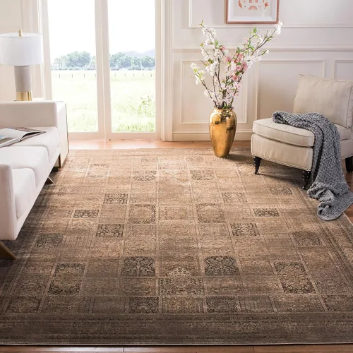 Miniatura 9 de SAFAVIEH Vintage Collection - Alfombra de pasillo de 2 pies 2 pulgadas x 6 pies, morado y fucsia, viscosa, diseño oriental envejecido