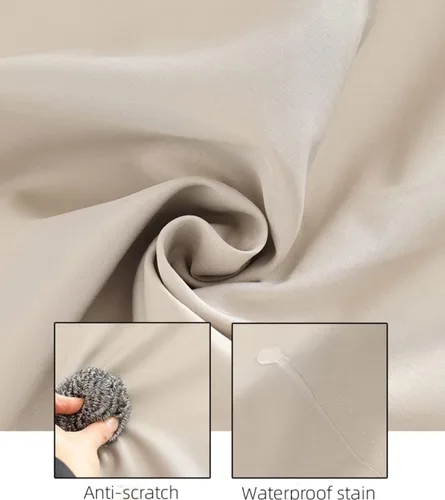 Miniatura 3 de Delantal de cocina para mujer con bolsillos grandes, delantal impermeable de manga larga para cocinar, hornear, limpiar el trabajo, Azul