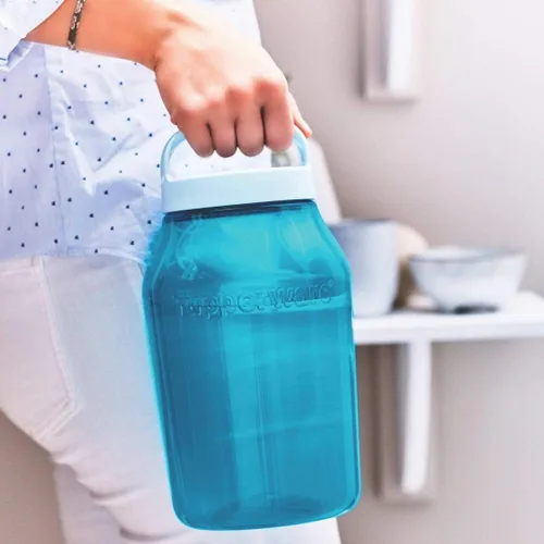 Miniatura 3 de Tupperware Tarro de almacenamiento de plástico - 3 litros, 1 pieza, azul