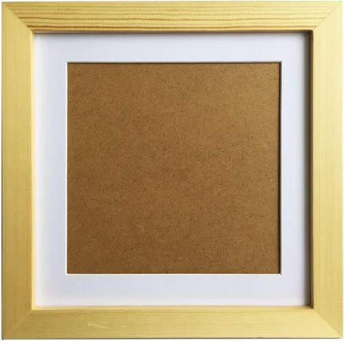 Miniatura 17 de Elegante portarretratos de madera maciza negra de 4 x 4 pulgadas, con paspartú de 3 x 3 pulgadas para fotos de 4 x 4, madera ecológica de alta