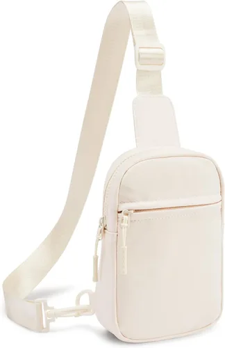 CHOLISS Bolso bandolera pequeño para mujeres y hombres, bolsos cruzados, cangureras de moda, bolsa de pecho con correa extendida