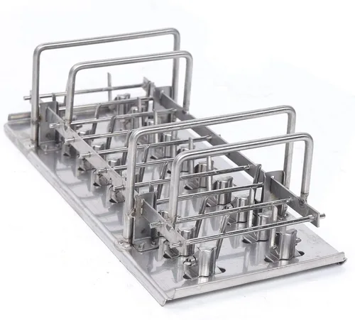 Miniatura 6 de Juego de moldes para hacer helados, 20/30 piezas de acero inoxidable, kit de moldes de helado de paletas de hielo de gran capacidad, soporte