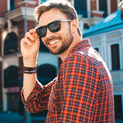 Miniatura 2 de Long tiantian Pulseras de cuero para hombre, estilo hippie, apilables, estilo bohemio, trenzadas, de los años 70, trajes de joyería para hombres