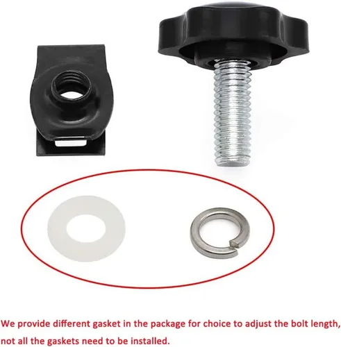 Miniatura 6 de Cerraduras antirrobo para alforjas duras Black Hardbagger. Hardware de montaje de seguridad para modelos Harley Touring 1994-2015 2016 2017 2018