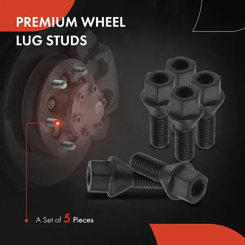 Miniatura 3 de A-Premium Juego de 5 tornillos de repuesto para BMW E81 E87 E88 E82 E21 E30 E36 E46 E90 E93 E92 E91 E12 E28 E34 E39 E65 E66