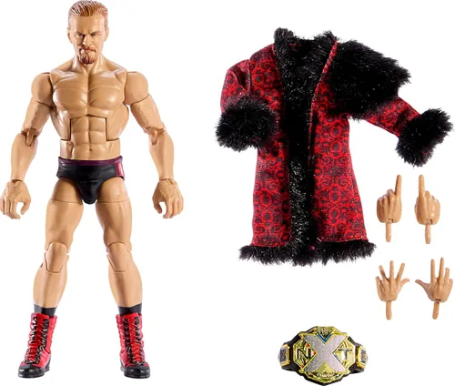 Miniatura 9 de Mattel WWE Elite - Figura de acción y accesorios, serie #113 de 6 pulgadas, coleccionable de 6 pulgadas, John Carlito coleccionable con 25 puntos