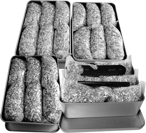 Miniatura 11 de Arrancador de incendios de emergencia Ferro Rod Striker Magnesio 6 bolsas para camping, senderismo, bushcraft, supervivencia, huracán al aire libre