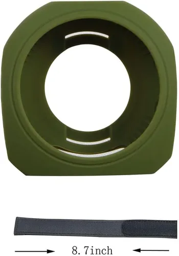 Miniatura 3 de Hermitshell Funda de transporte de silicona de repuesto para JBL Clip 3 (verde)
