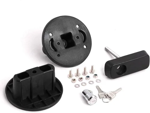 Miniatura 4 de SXMA Paquete de montaje para paquete de gasolina de 20L/5 galones Kit de soporte de montaje para contenedor de gasolina de combustible (2 unidades)