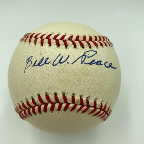 Warren Peace firmó la leyenda oficial de la liga negra de béisbol de las Grandes Ligas JSA COA - Béisbol con Autógrafo