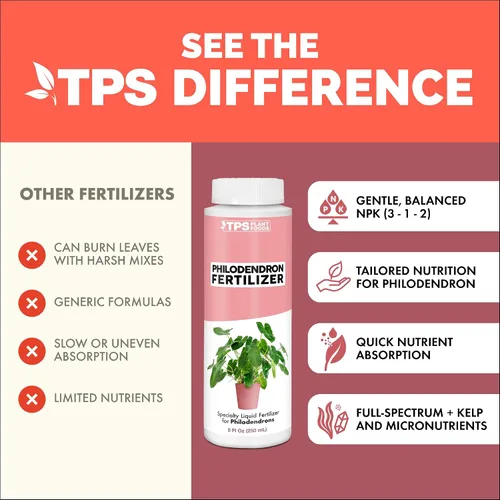 Miniatura 4 de Philodendron Fertilizer - Alimento líquido vegetal para hojas más grandes, follaje exuberante y crecimiento nuevo, 8 onzas
