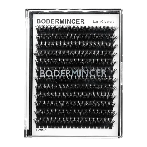 Miniatura 4 de Bodermincer 7D/10D/20D/30D/40D/50D/60D/80D/100D Rizo D, 240 unidades, extensiones de pestañas postizas, individuales y en racimo, pestañas falsas