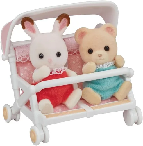 Miniatura 3 de Sylvanian Families - Silla de paseo doble
