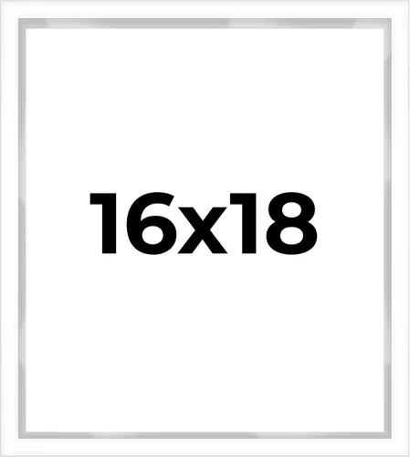 Miniatura 87 de Caja de sombra de 10 x 24 pulgadas, marco blanco contemporáneo – Tamaño interior 10 x 24 x 1 pulgada de profundidad – El marco blanco está hecho