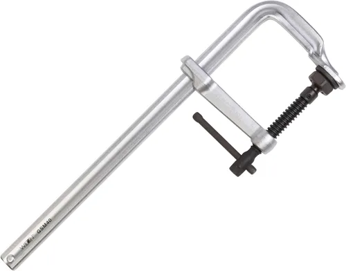 Miniatura 11 de Wilton Abrazadera F de servicio pesado, apertura de 8", garganta de 5-1/2", 2660 Lbs. fuerza de sujeción (GSM20)