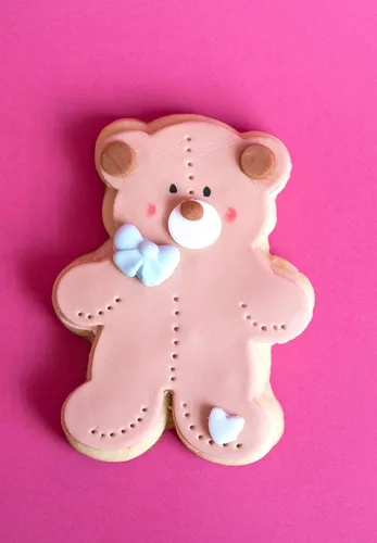 Miniatura 3 de Juego de cortador de galletas de oso de peluche, utensilios de cocina afilados y de acero inoxidable, un ajuste divertido para sándwiches