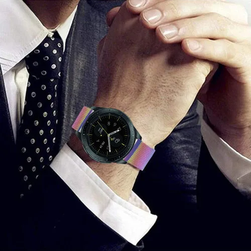 Miniatura 3 de Correa compatible con Galaxy Watch 4/4 Classic / 5/5 Pro / 6/6 classic / 3 1.614 in / Galaxy Watch 1.654 in / Active 2, correa de repuesto de malla