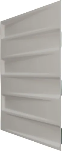 Miniatura 4 de Ekena Millwork 19 5/8 pulgadas de ancho x 19 5/8 pulgadas de alto, Keyes EnduraWall decorativo 3D, laguna satinada (cubre 2.67 pies cuadrados).