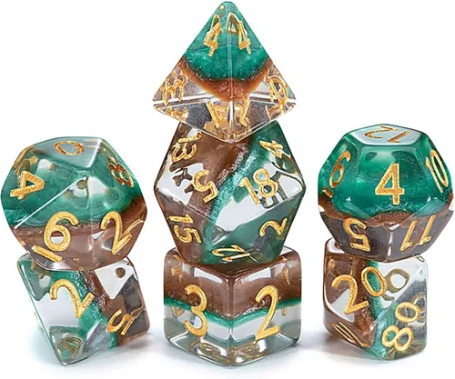 Miniatura 19 de Gate Keeper Games & Dice Gatekeeper Games Eclipse Dados Amatista