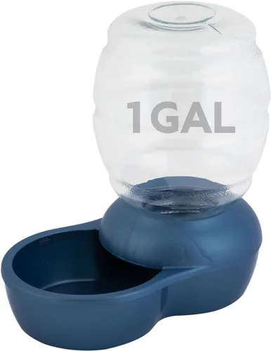 Miniatura 9 de Petmate Presione la gravedad Waterer con Microban para gatos y perros, 0.5 galones