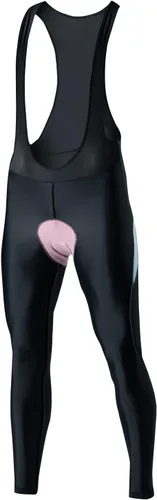 Miniatura 9 de Santic Mallas de ciclismo acolchadas para mujer, con bolsillo, transpirables