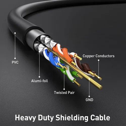Miniatura 3 de Cable Ethernet Cat7 de 50 pies, Cat7 3 pies, 15 pies, 25 pies, 50 pies, 100 pies, 125 pies, 150 pies, 175 pies, 200 pies, 225 pies, 300 pies, 330