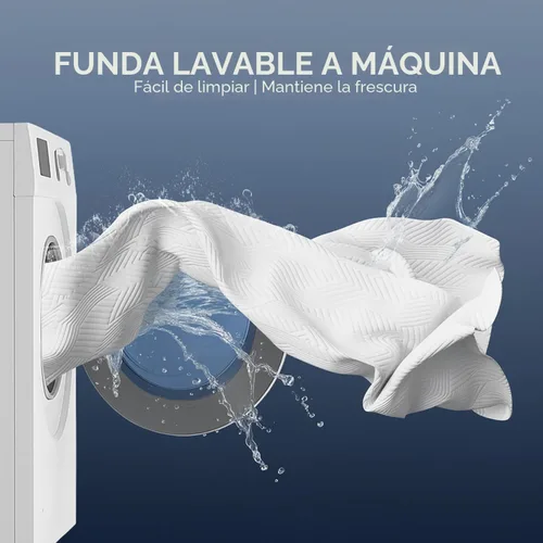 Miniatura 6 de ELEMUSE Cubrecolchón de espuma viscoelástica de gel de 4 pulgadas, tamaño King, cubrecolchón que alivia la presión para dolor de espalda, diseño