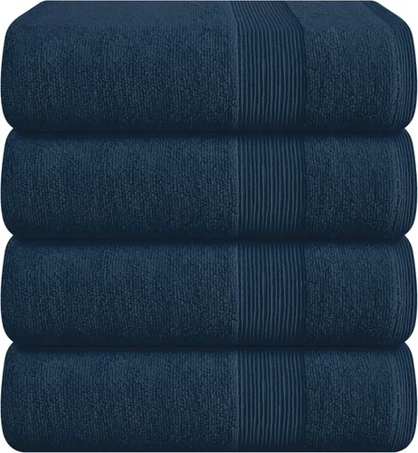 Miniatura 27 de Belizzi Home Toallas de Baño Extragrandes Premium de Algodón Paquete de 2, 35x70 - 100% Algodón Puro - Ideal para Uso Diario - Ultra Suave y Morado