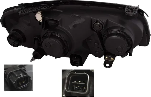 Miniatura 2 de HEADLIGHTSDEPOT Faro halógeno compatible con Hyundai Elantra 2004-2006 GL GLS Incluye faro delantero derecho del lado del pasajero