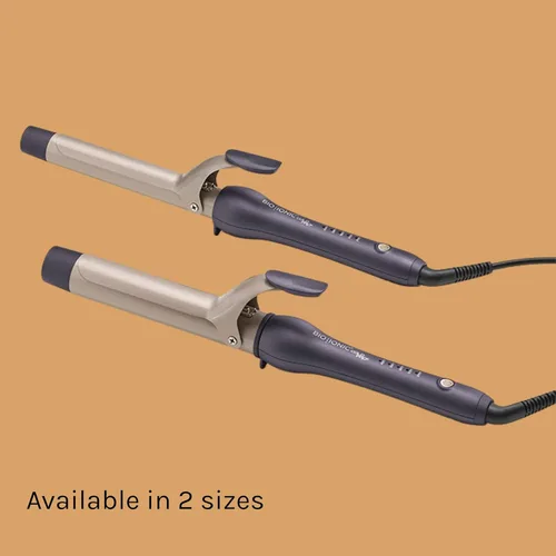Miniatura 5 de Bio Ionic GoldPro 1" or 1.25” Curling Iron, Blue, Moisturizing Heat & 24K Gold MX, New & Improved 15% Longer Barrel Ceramic Curling Iron, Adjustable
