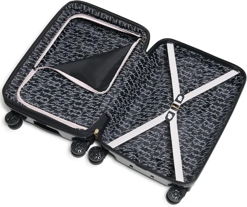Miniatura 9 de Karl Lagerfeld Paris Carryon Spinner Wheels Hardside para mujer, Negro -, Carryon Spinner Wheels Hardside
