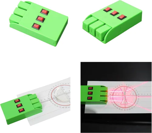 Miniatura 2 de Conjunto de fuente de luz paralela de tres vías Fuente de tres canales Física Óptica Herramienta de experimento para estudiantes junior Óptica