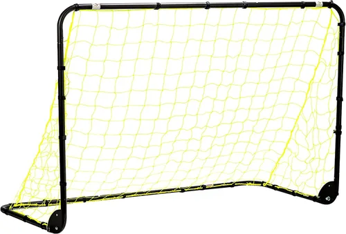 Metas de fútbol de competencia Franklin Sports - Metas de fútbol de acero portátiles para el patio trasero - Meta de fútbol para adultos y jóvenes