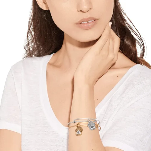 Miniatura 3 de Brazalete huellas de amor EWB, caridad por el diseño de Alex and Ani