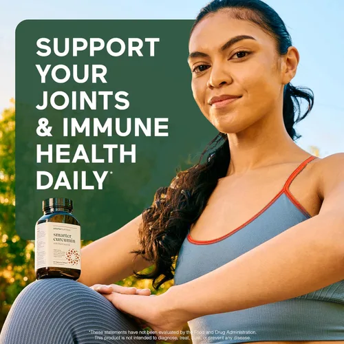 Miniatura 7 de SMARTERNUTRITION Cápsulas blandas de curcumina – Suplemento vegano de alta absorción de 400 mg de cúrcuma + aceite de semilla negra y jengibre – 95%