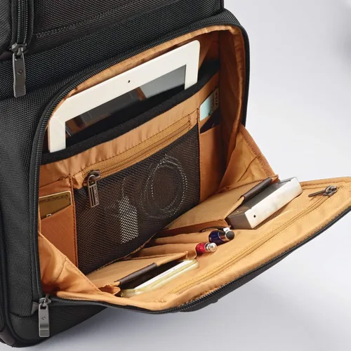 Miniatura 3 de Samsonite Mochila de negocios Kombi, Negro/Marrón, Mochila de negocios Kombi