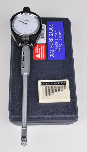 Miniatura 2 de Fowler 52-646-100-0, Juego de calibradores de orificio de dial con rango de medición de 0.7-1.5 pulgadas