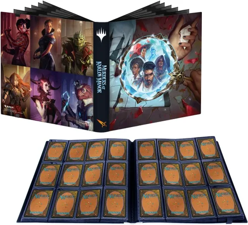 Ultra PRO - MTG Murders at Karlov Manor PRO-Binder de 12 bolsillos para magia: la reunión, almacena y protege hasta 480 tarjetas de tamaño estándar,