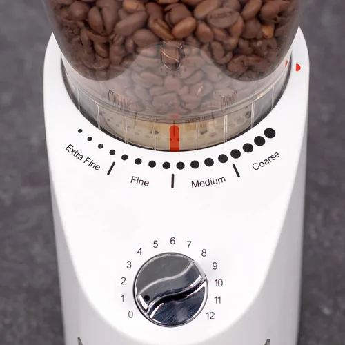 Miniatura 9 de Capresso Infinity Plus Molinillo de Rebabas Cónicas, Blanco