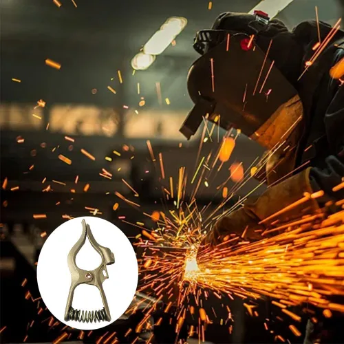 Miniatura 6 de Pinza de tierra para soldadura de 300 amperios estilo T de latón