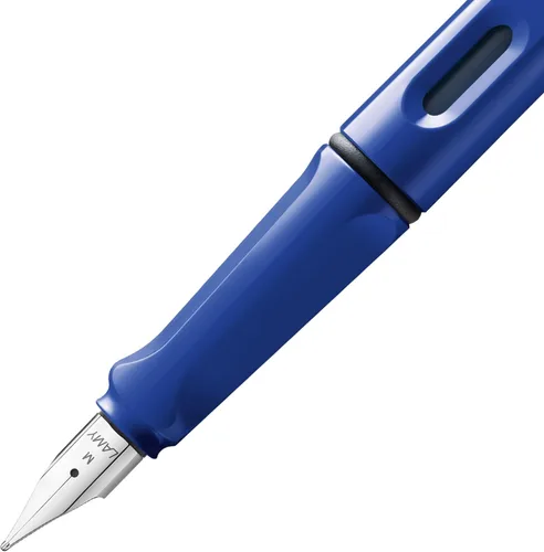 Miniatura 3 de Lamy Safari - Pluma estilográfica, color azul, punta ancha