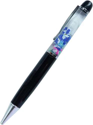 Miniatura 28 de Bolígrafos Divertidos de Alienígena Lindos Flotadores Líquido Flotante Escritura Diario Oficina Bolígrafo Regalo Único Para Mujeres Hombres