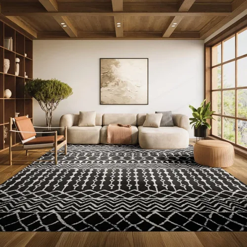 Miniatura 34 de SAFAVIEH - Alfombra de 4x6 de la colección Tulum, modelo TUL270G, diseño marroquí bohemio desgastado, no suelta pelusa y fácil de limpiar, ideal