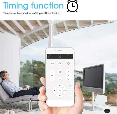 Miniatura 6 de Concentrador de control remoto WiFi-IR, módulo de control remoto inteligente WiFi IR, control de voz inteligente con aplicación Tuya compatible