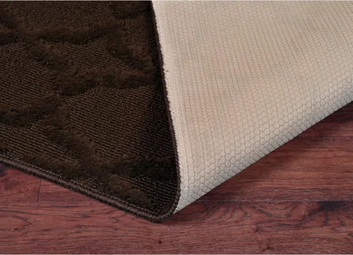 Miniatura 320 de Garland Rug Sparta - Alfombra antideslizante de polipropileno de 2 pies x 12 pies, color negro, ideal para salas de estar y pasillos, elegante