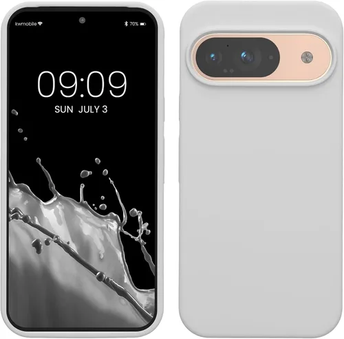 Miniatura 192 de kwmobile Funda Compatible con Google Pixel 6 Pro - Funda de Teléfono de Silicona TPU con Acabado Suave - Azul Caribe