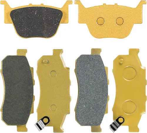 Miniatura 7 de Pastillas de freno de disco de cerámica delanteras y traseras resistentes para Honda Pioneer 700 500 700-4 2014-2021 Reemplazar 06435-HN8-016