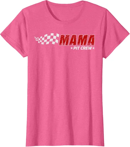 Miniatura 66 de Mama Pit Crew Race Car Birthday Family Matching Pit Crew Camiseta